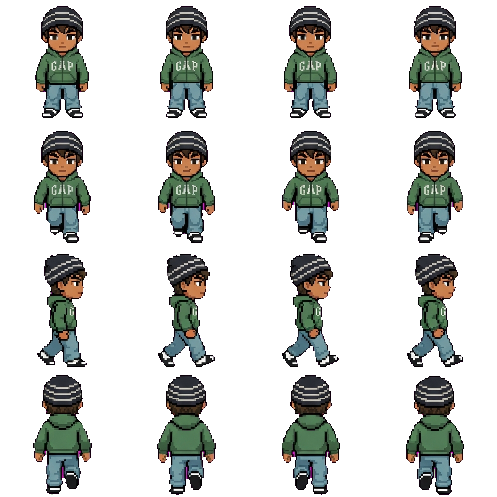 Kai movement sprite