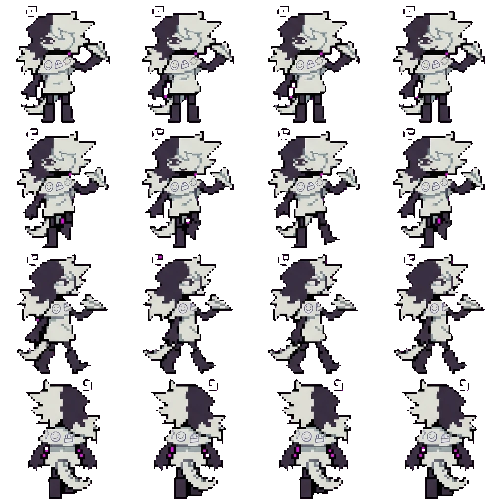 Zip movement sprite