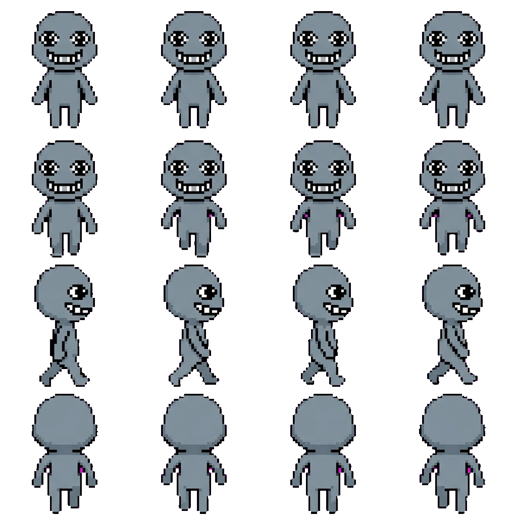 Hider movement sprite