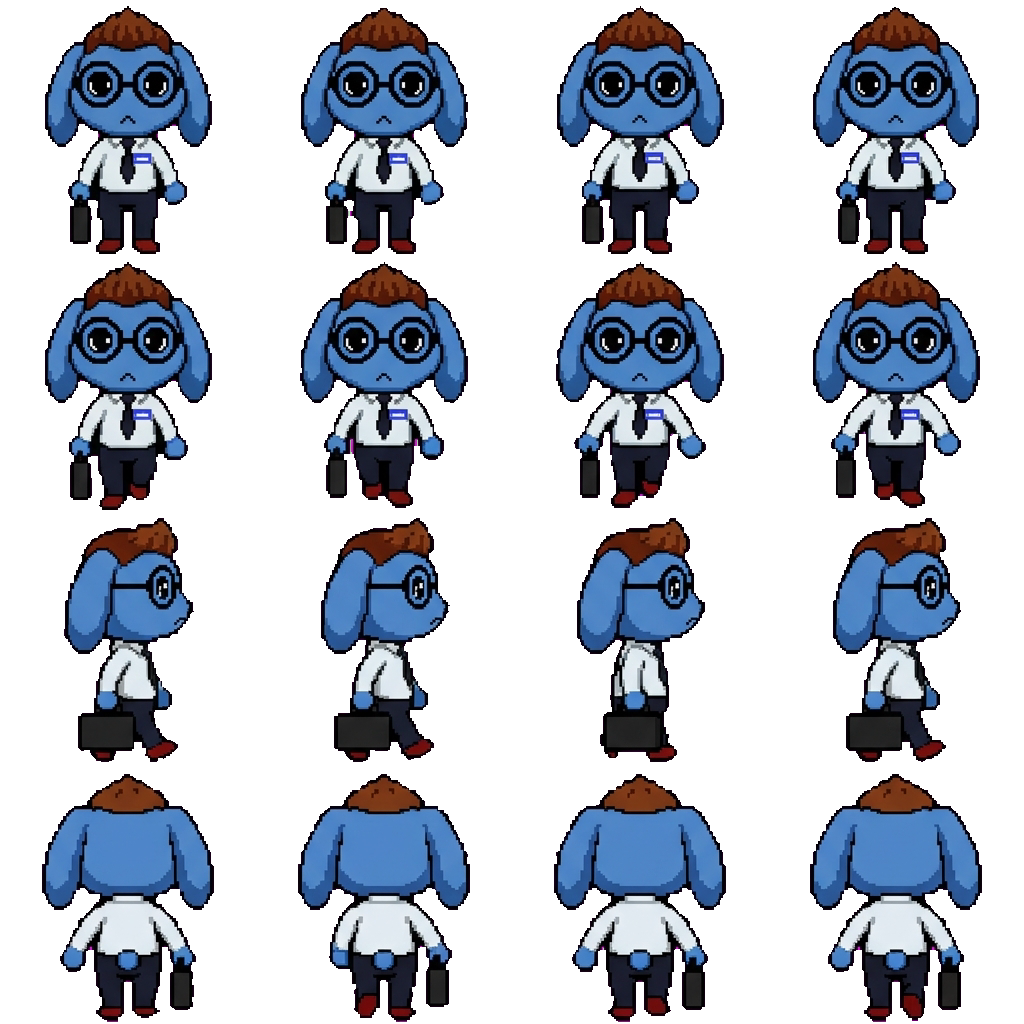 Ron From Accounting movement sprite