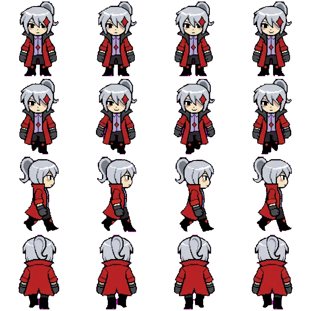Comet movement sprite