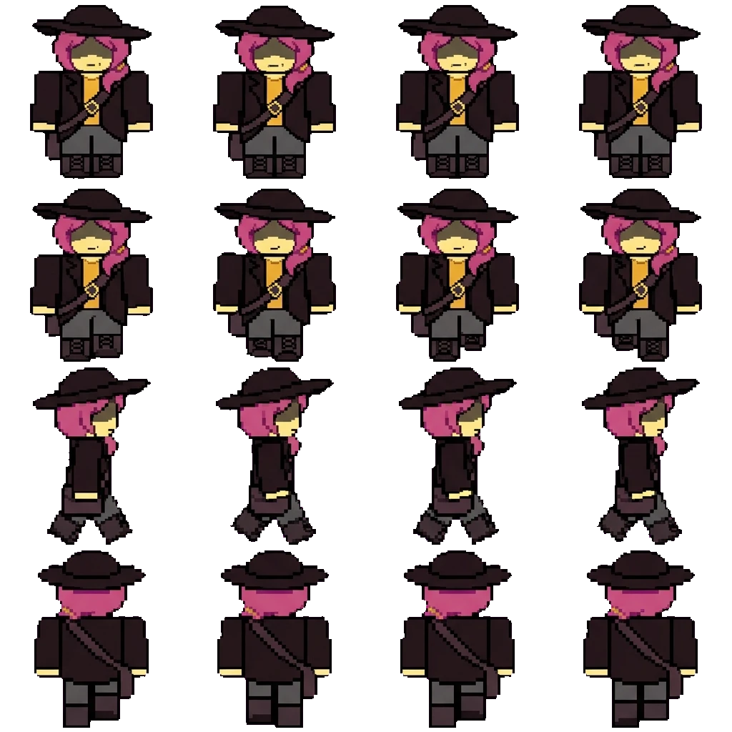 Jane Doe movement sprite