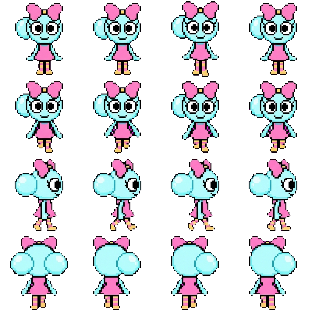 Поппи movement sprite