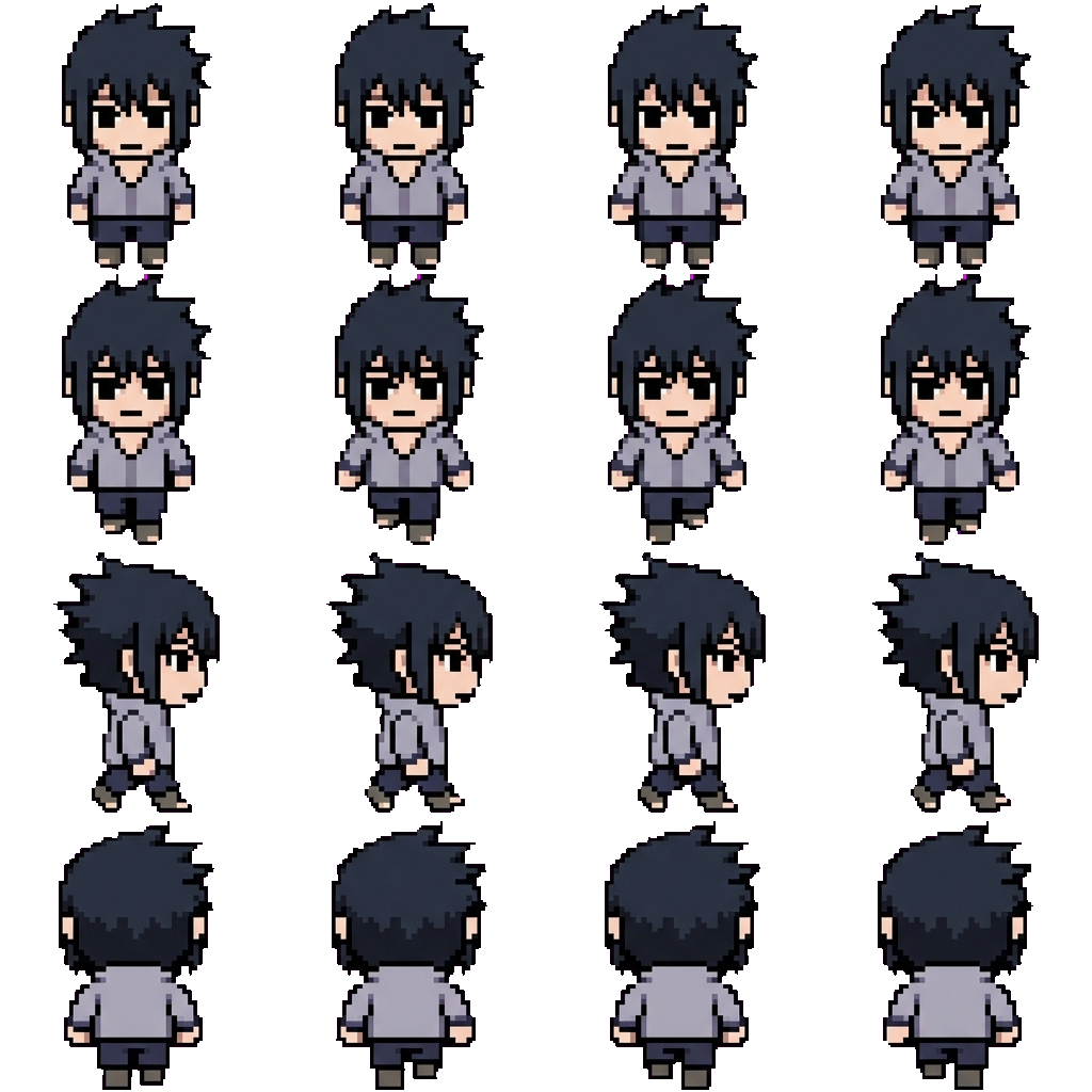 Sasuke movement sprite