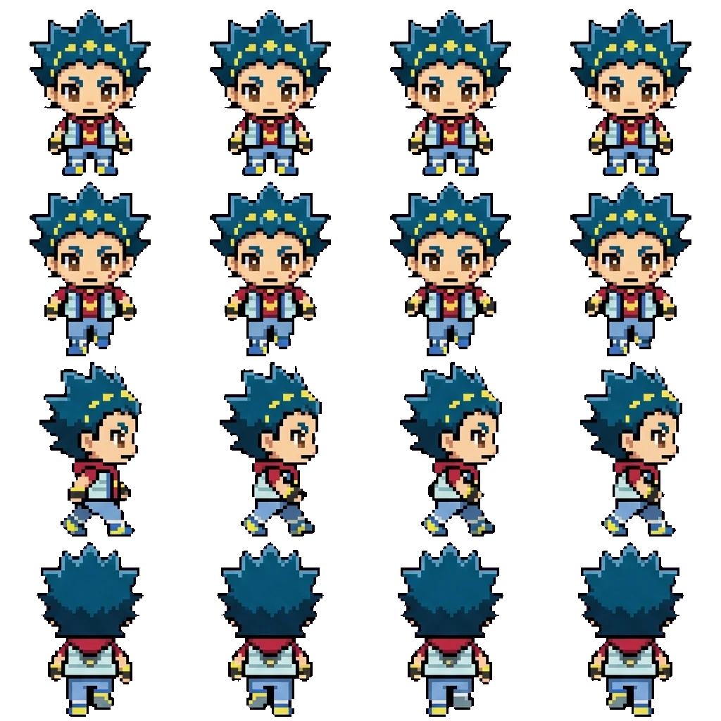 Valt Aoi movement sprite