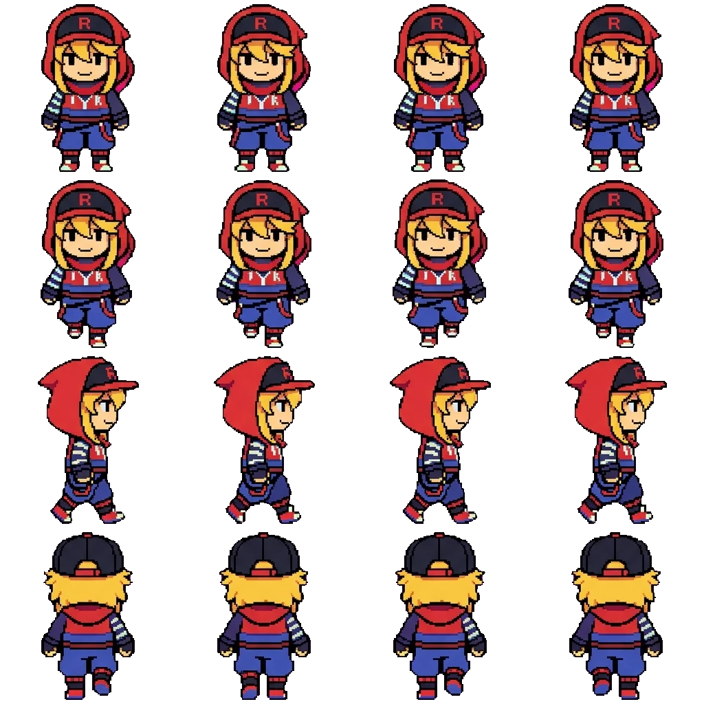 Player movement sprite