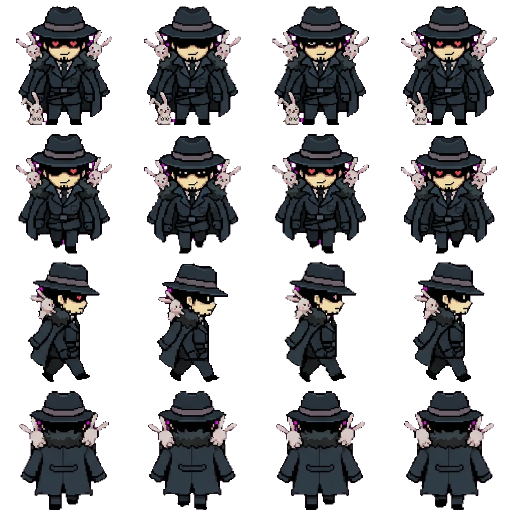 Mafioso movement sprite
