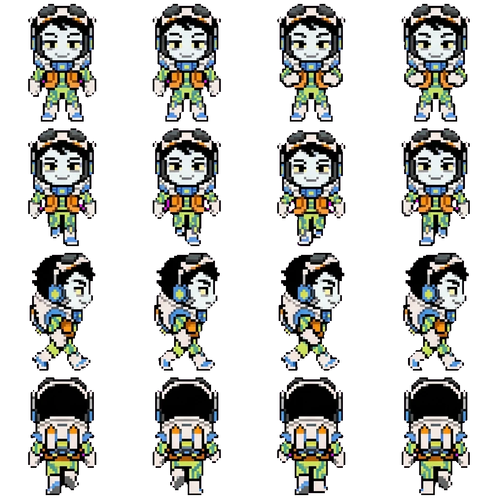 Gray movement sprite