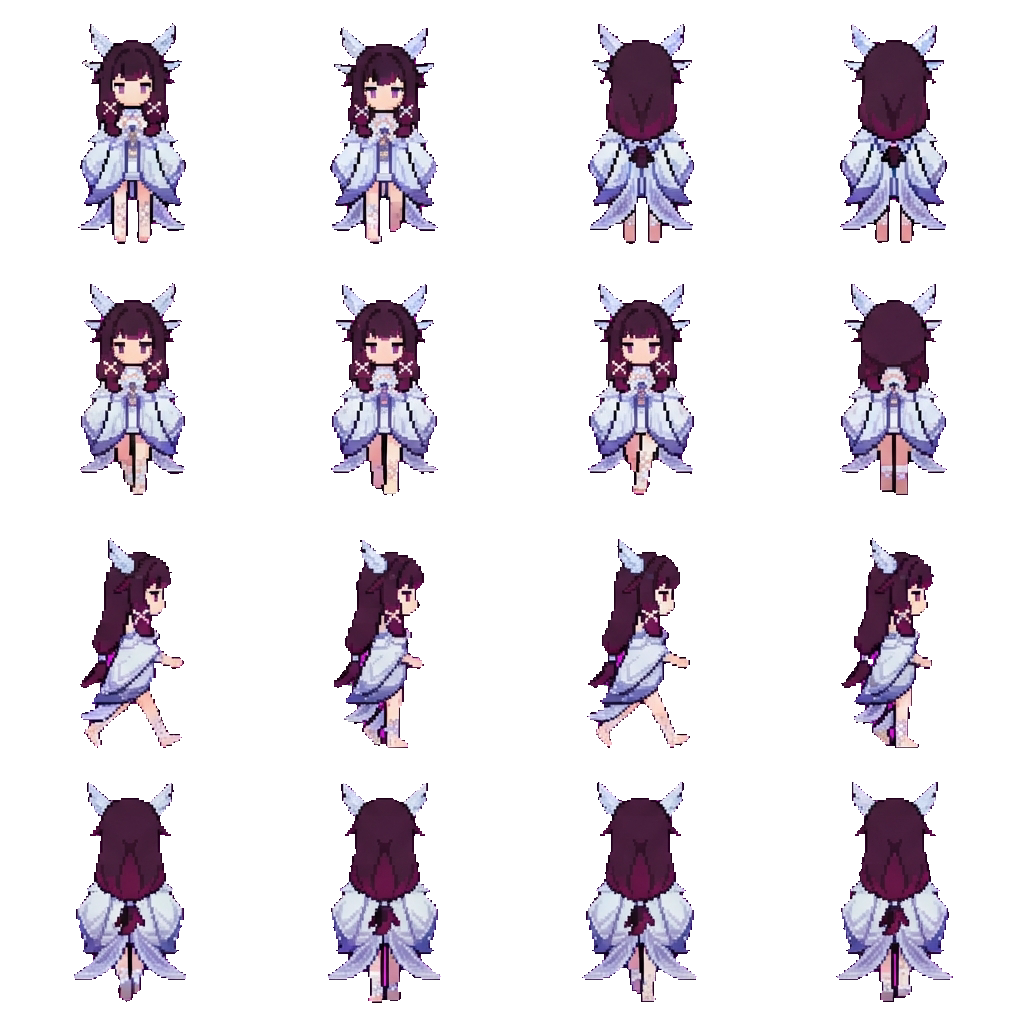 Columbina movement sprite