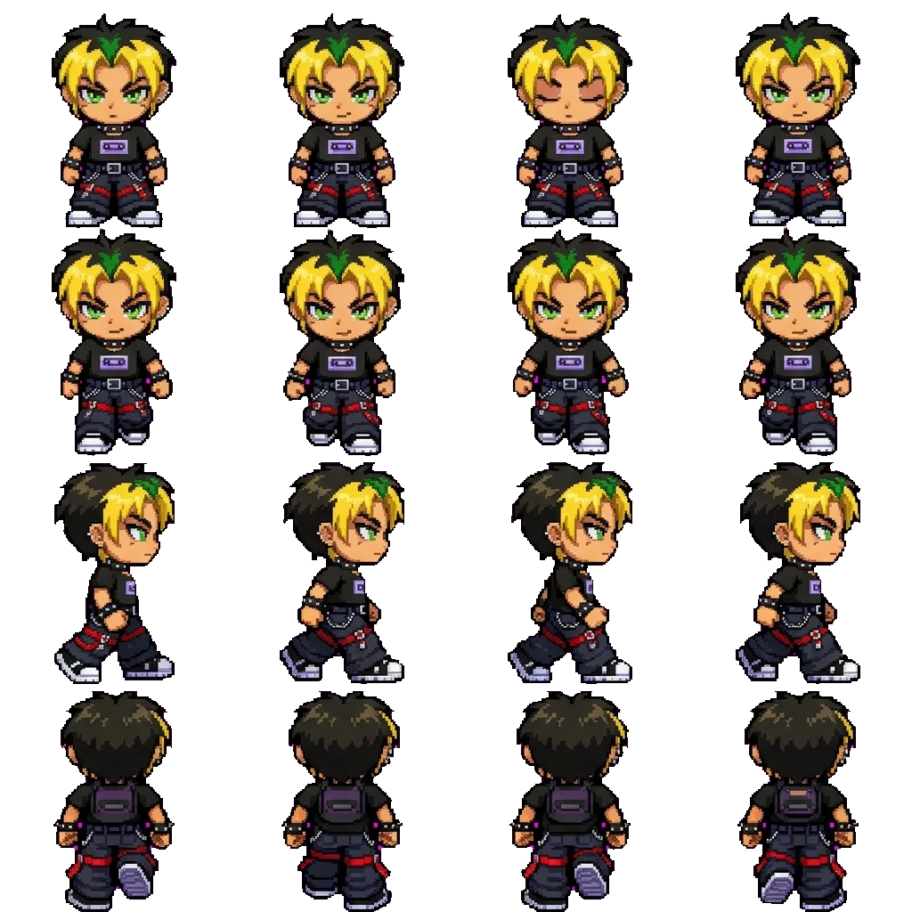 Chad movement sprite
