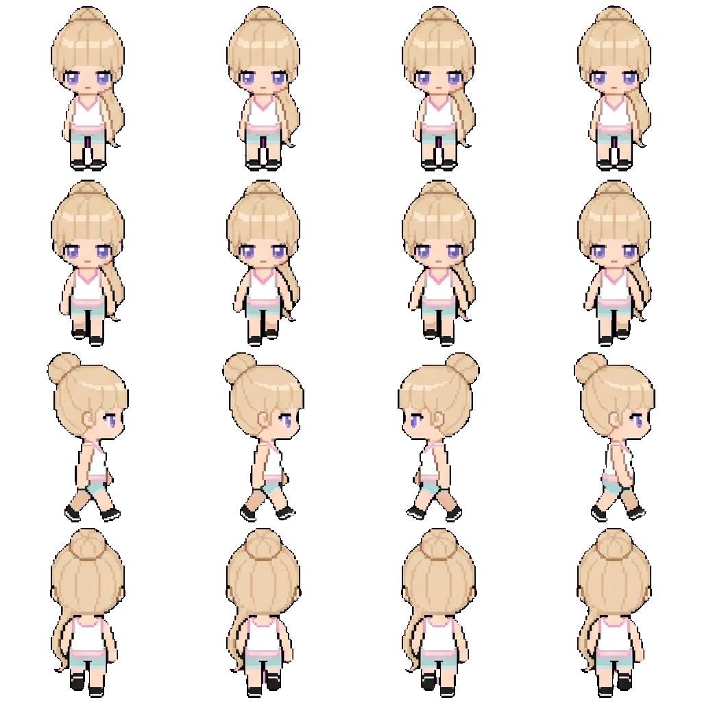 Charlotte movement sprite