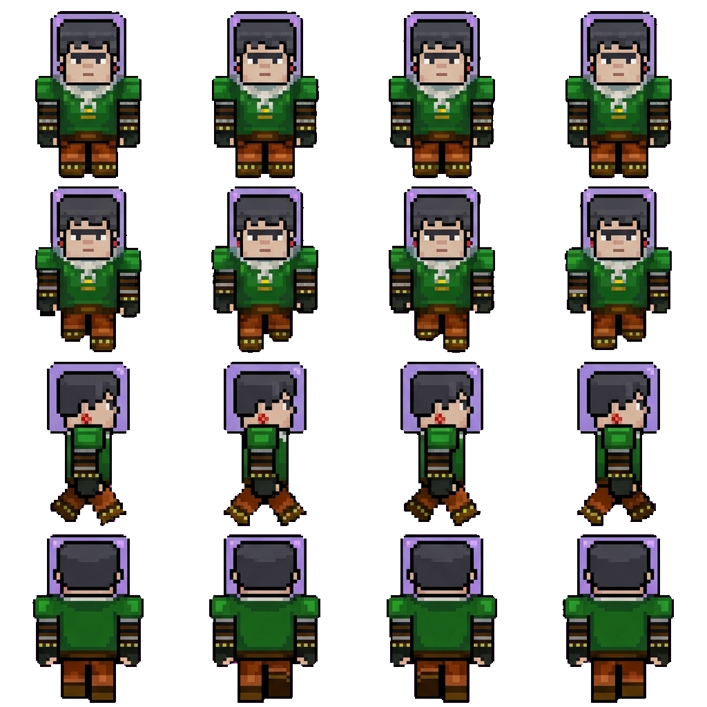 Axel movement sprite