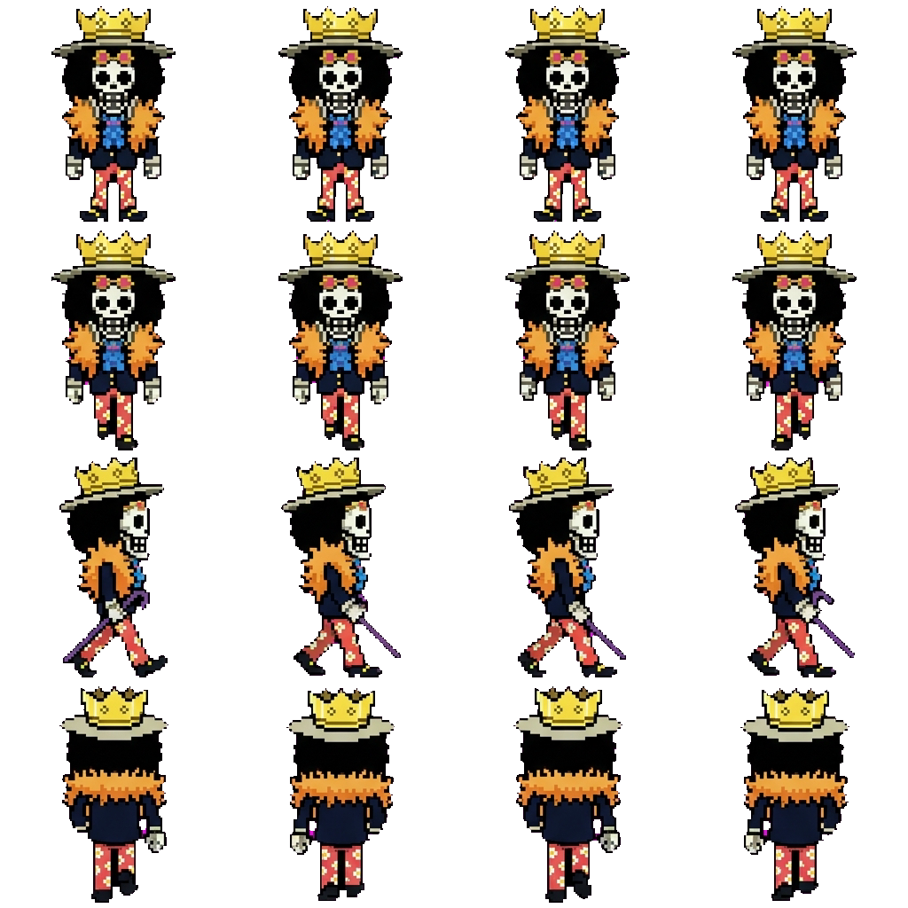 Brook movement sprite