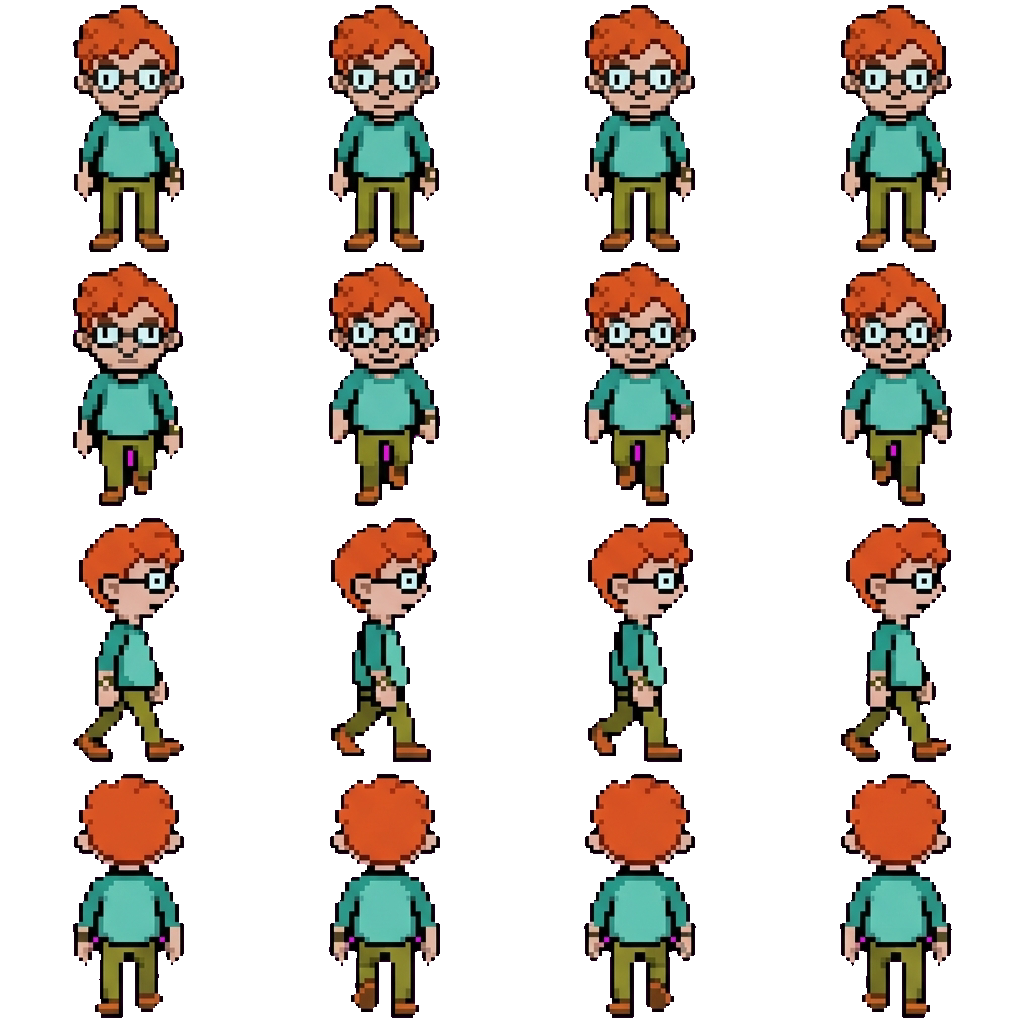 Todd movement sprite