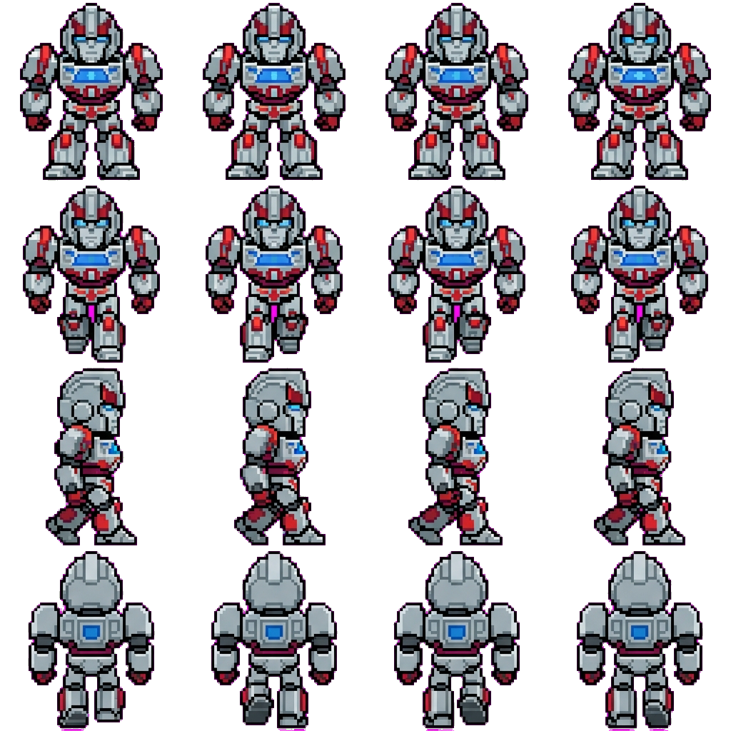 Ratchet movement sprite