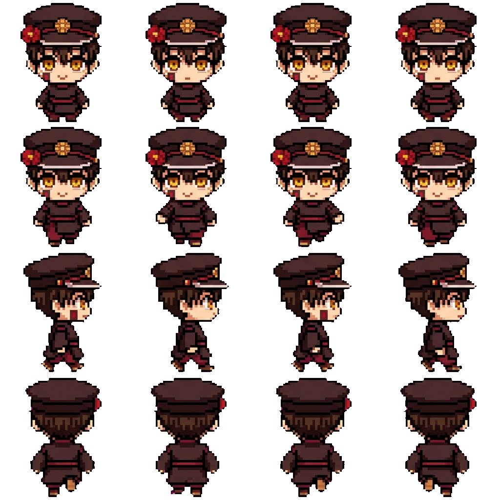 Tsukasa movement sprite