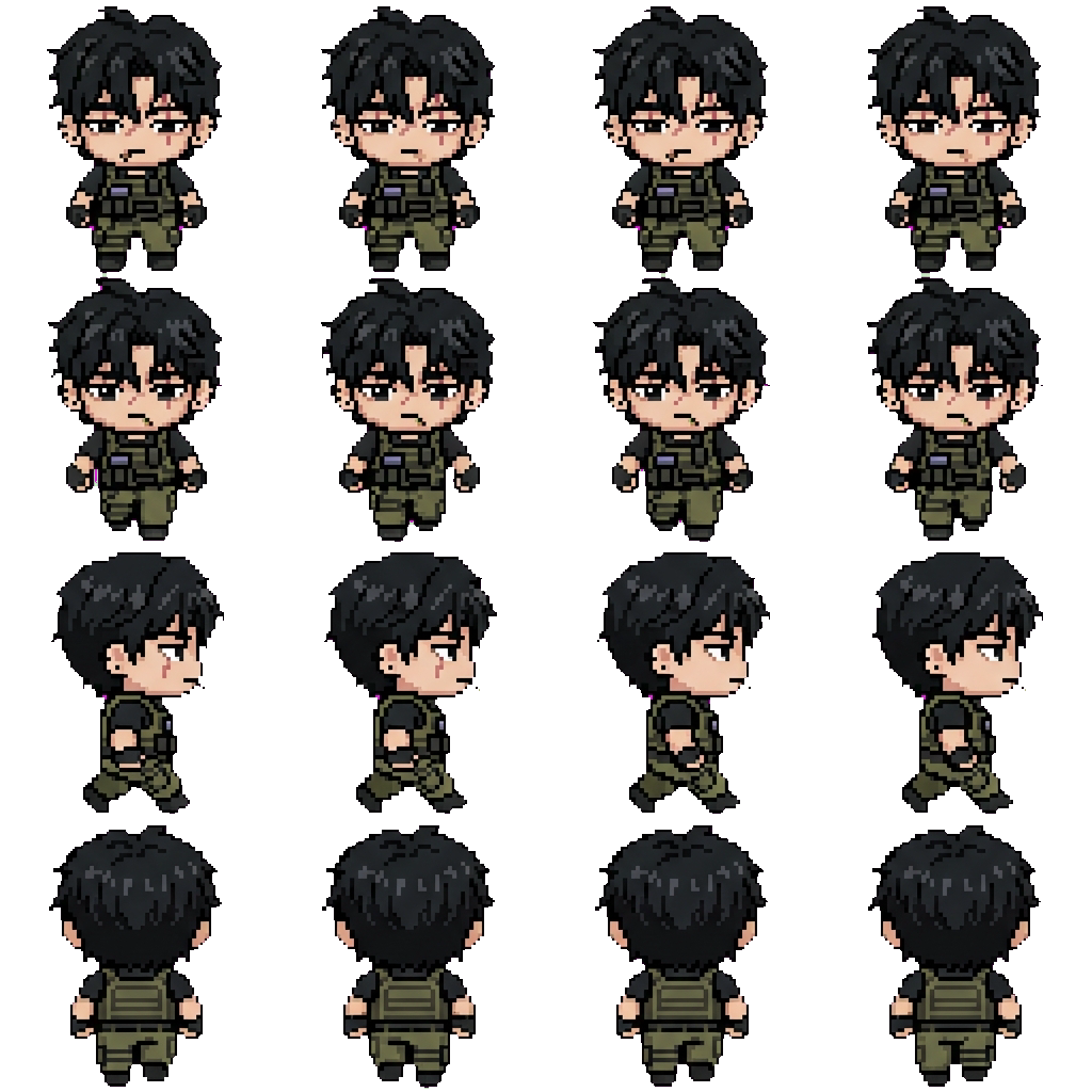 Aizen (future husband) movement sprite