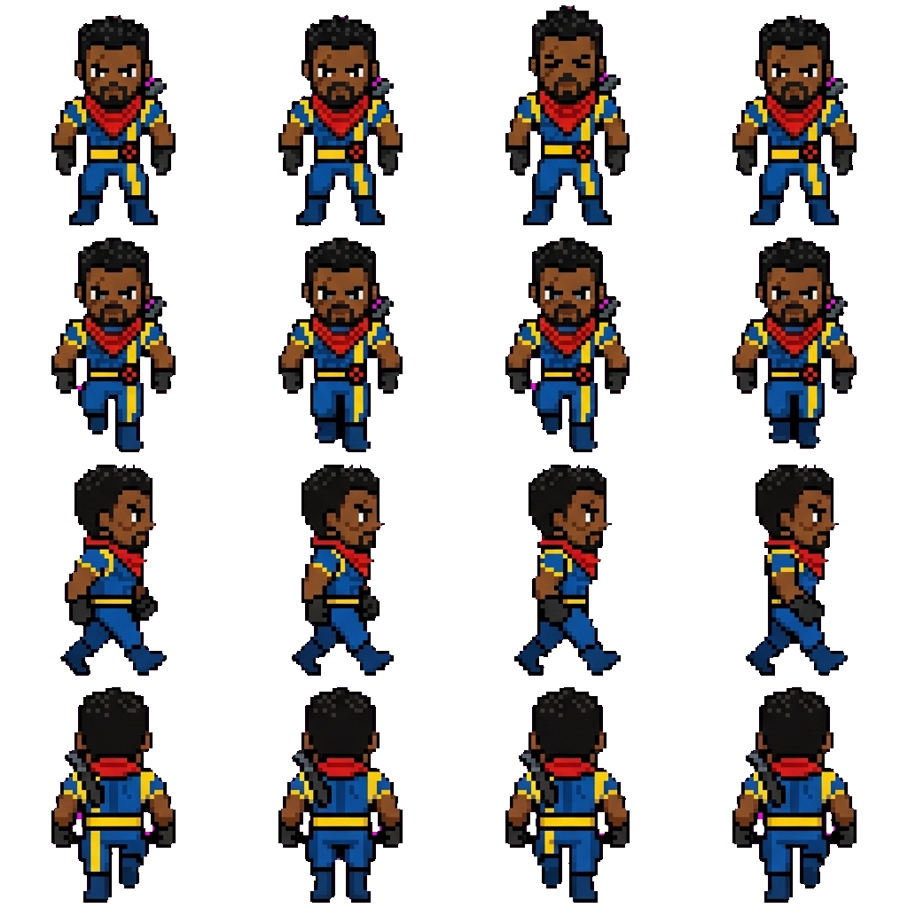 Bishop movement sprite