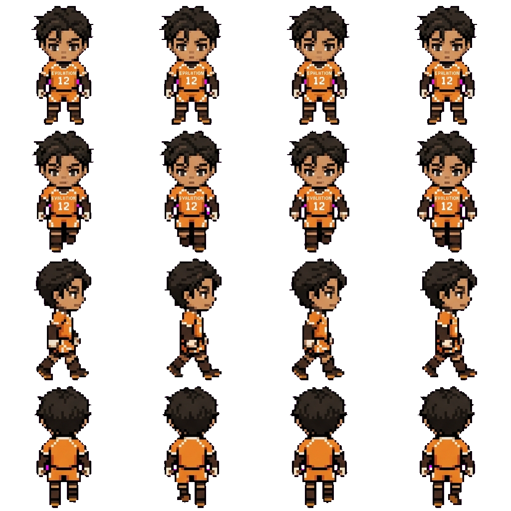 Kevin movement sprite