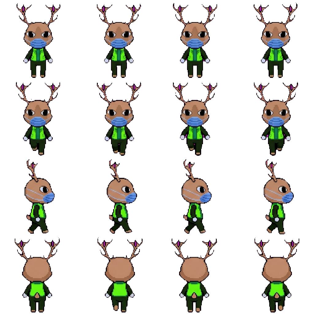 Paramedic movement sprite