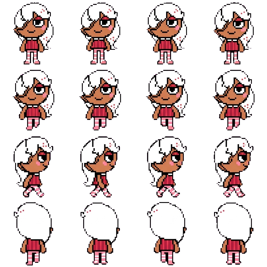 Ginger movement sprite
