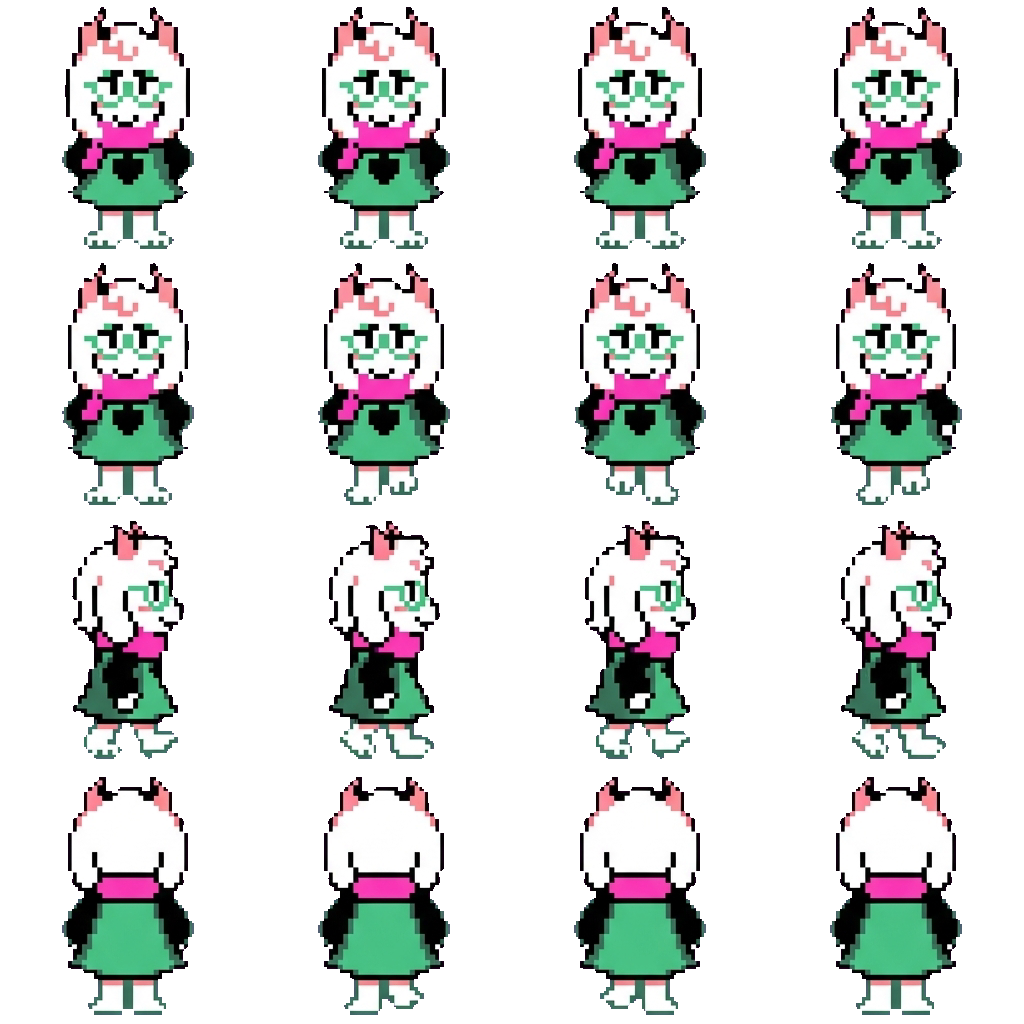 Ralsei movement sprite