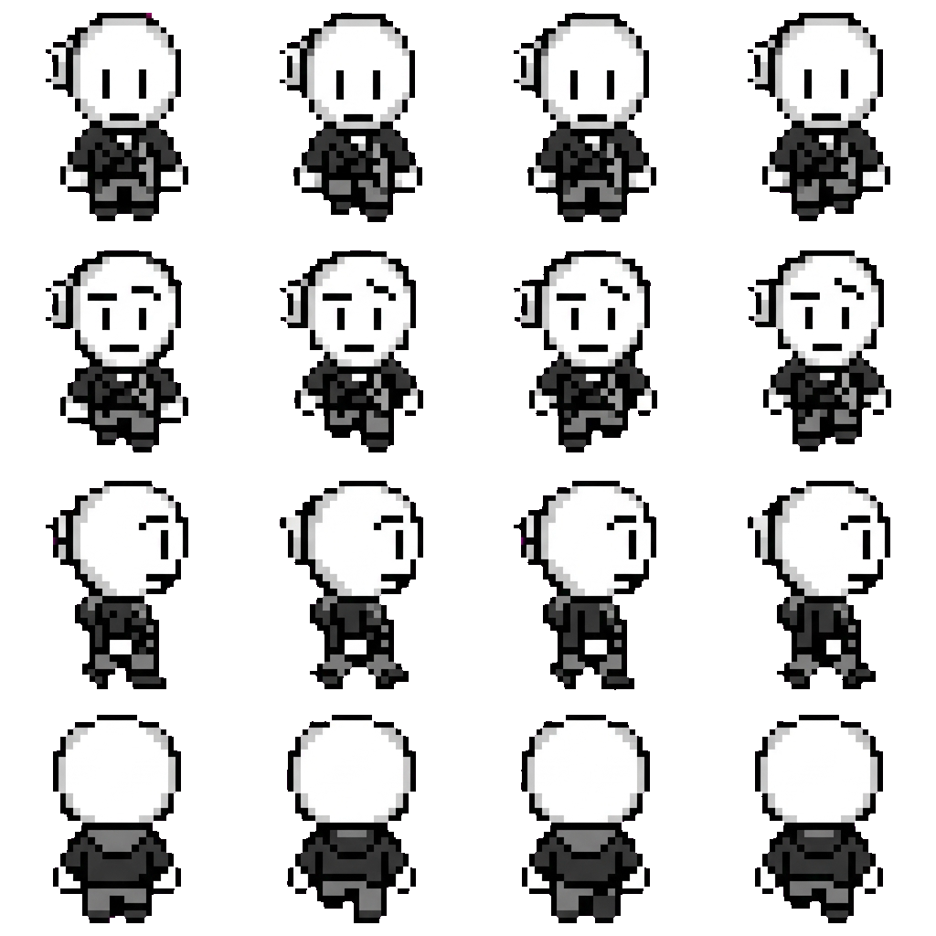 NPC movement sprite