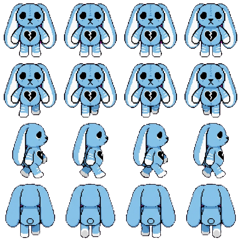 Depression movement sprite