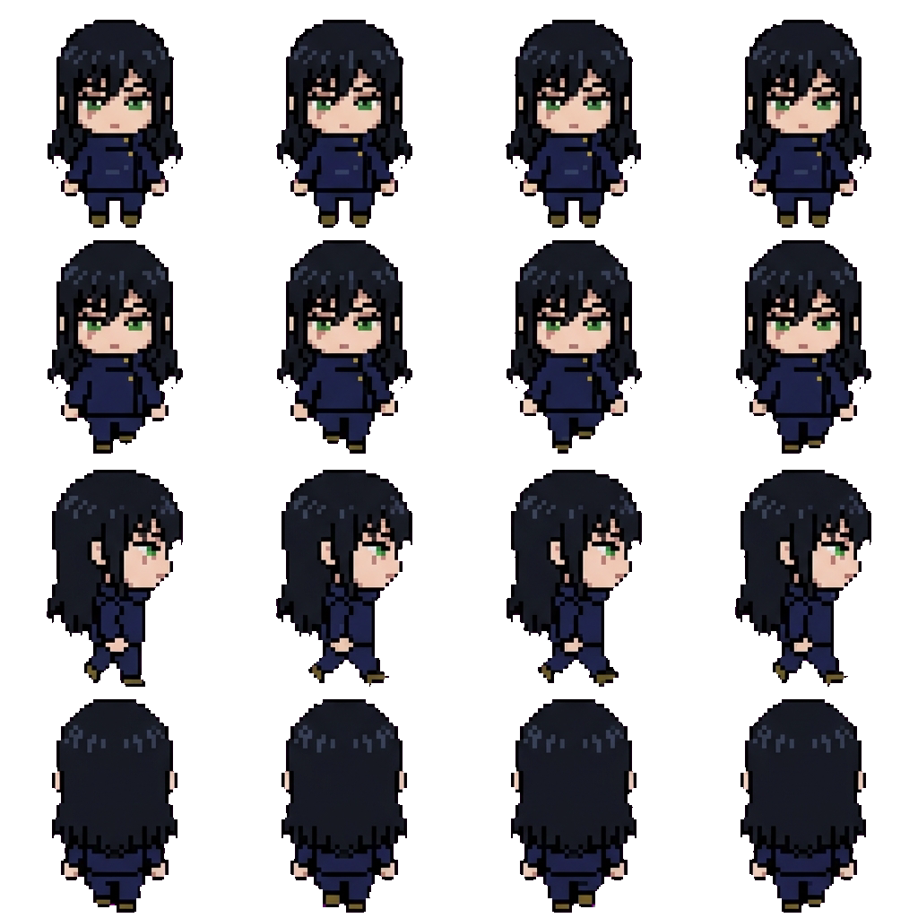 Nakime movement sprite