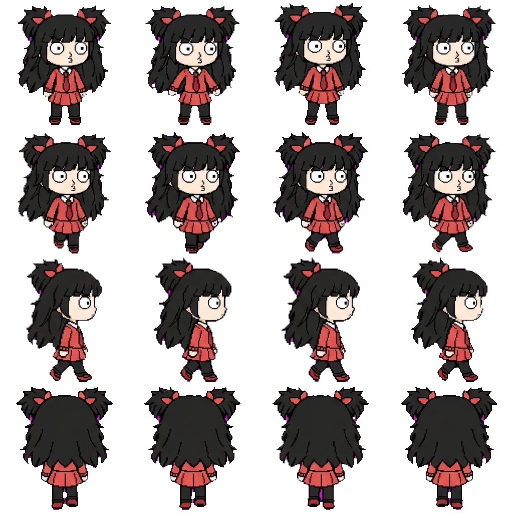 Crazy Kathy movement sprite