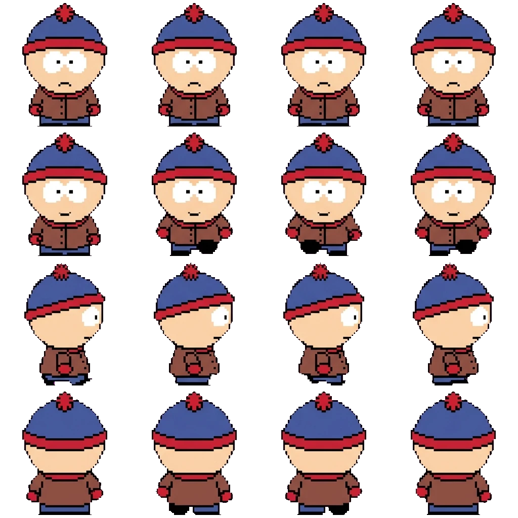 Stan movement sprite