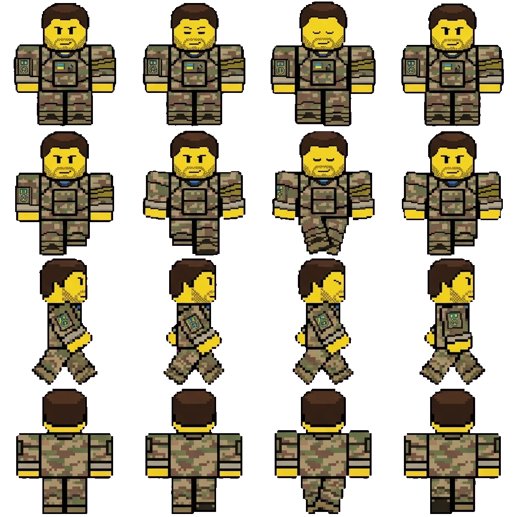 Kaska movement sprite