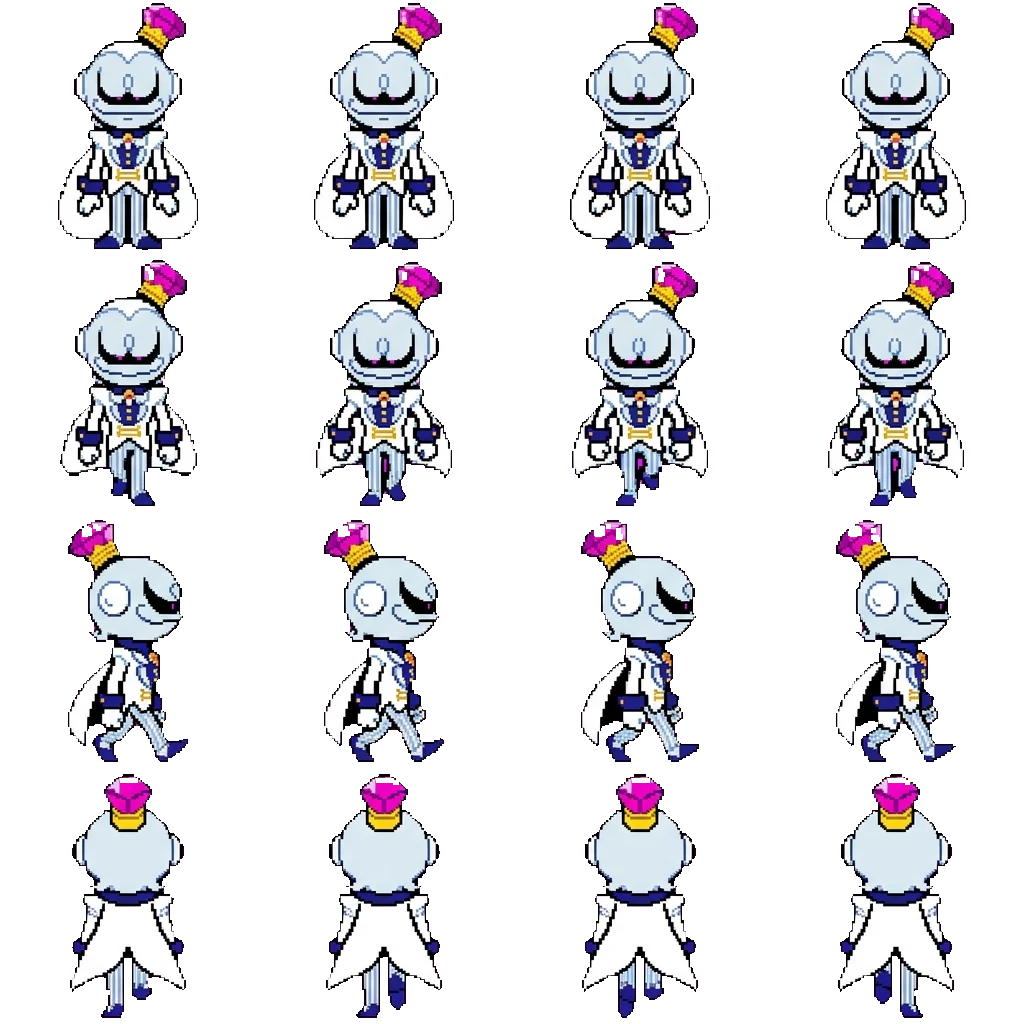 King Boo movement sprite