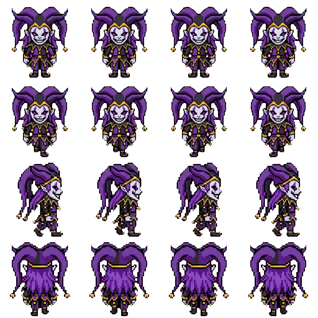 Jester movement sprite