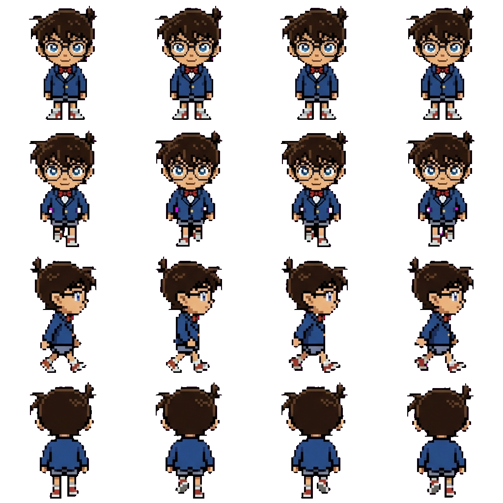 Conan movement sprite