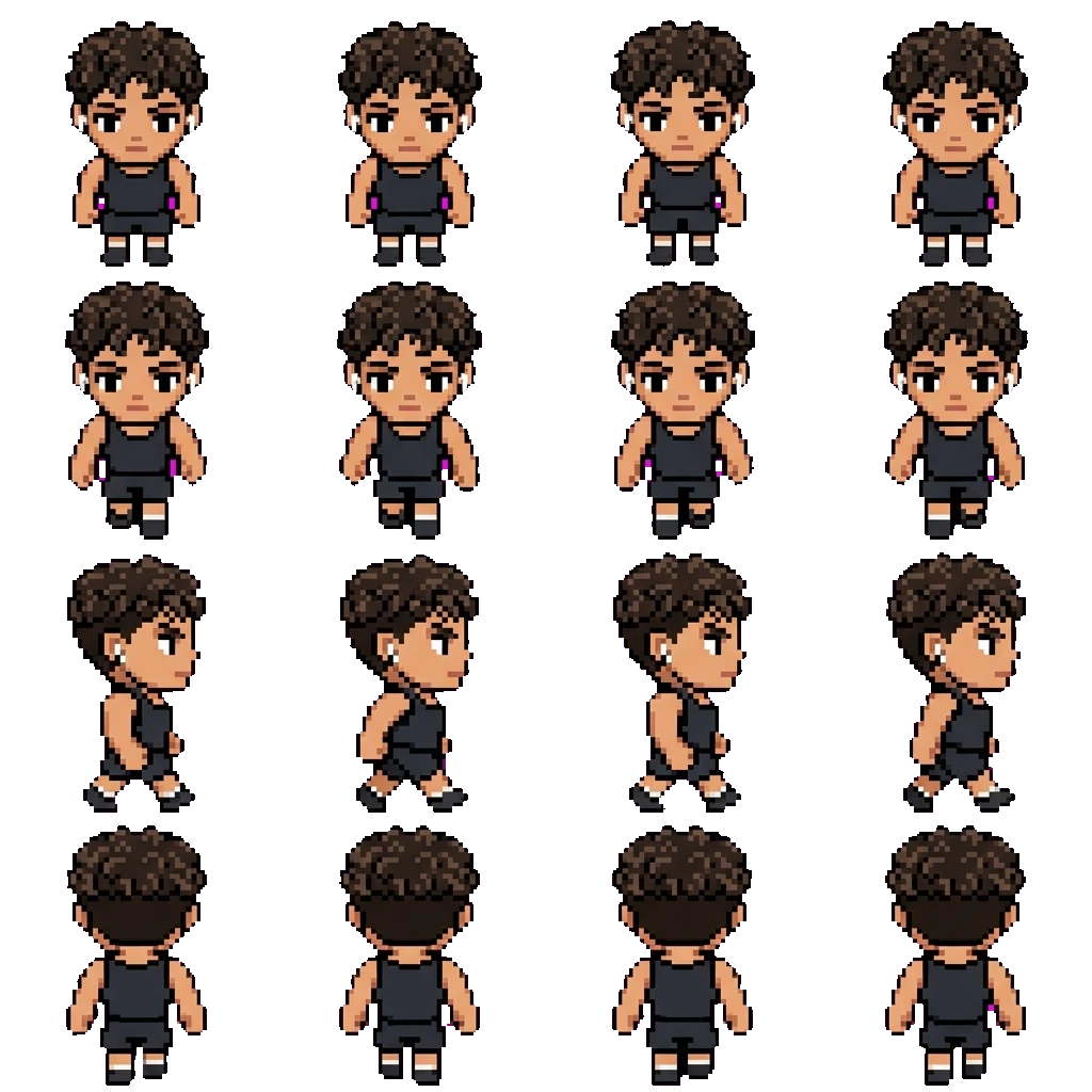 Alan movement sprite