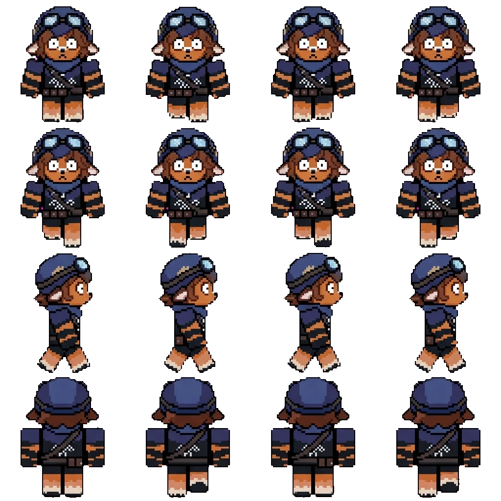 Fawn movement sprite