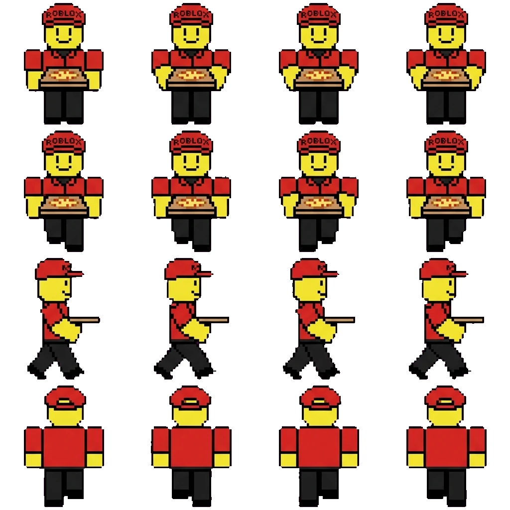 Elliot movement sprite