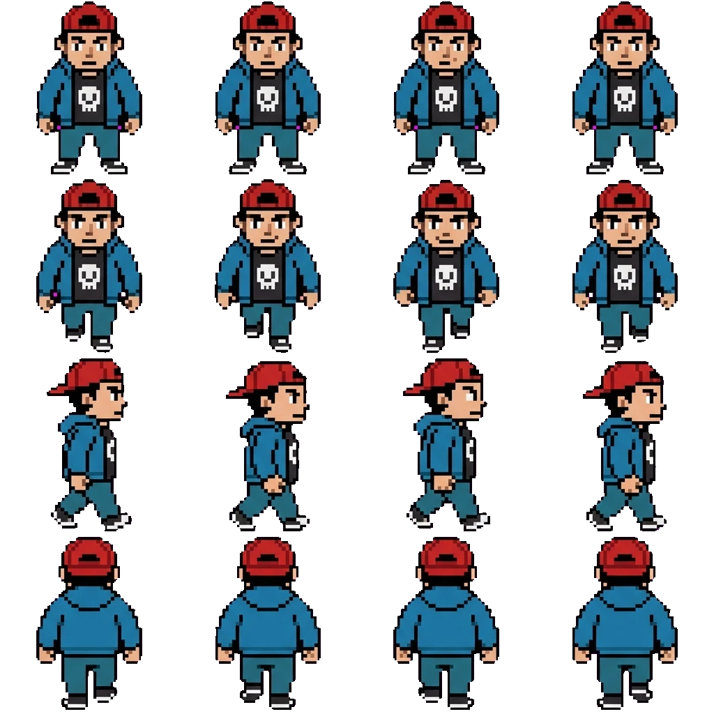 Pete Dinunzio movement sprite