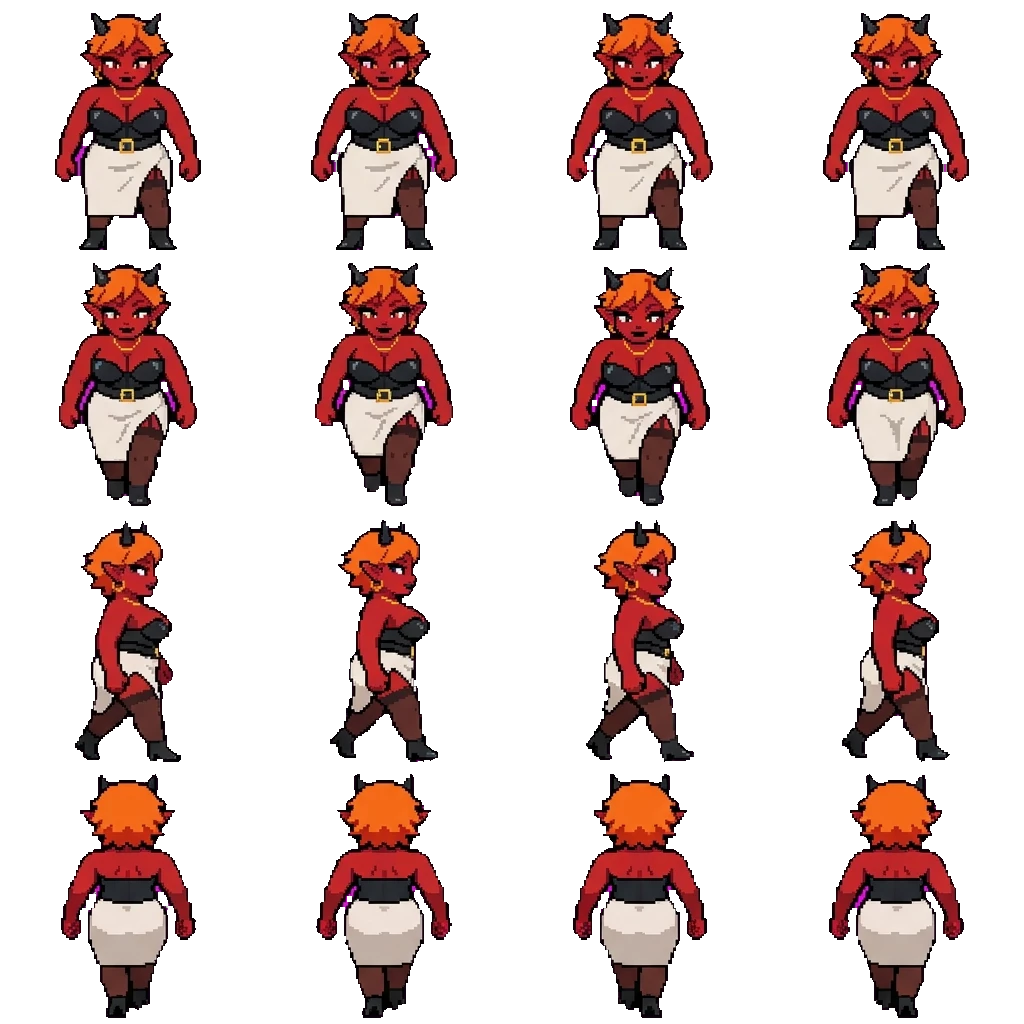 Rue movement sprite
