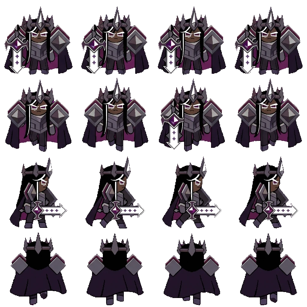 Dark Cacao Cookie ♡ movement sprite