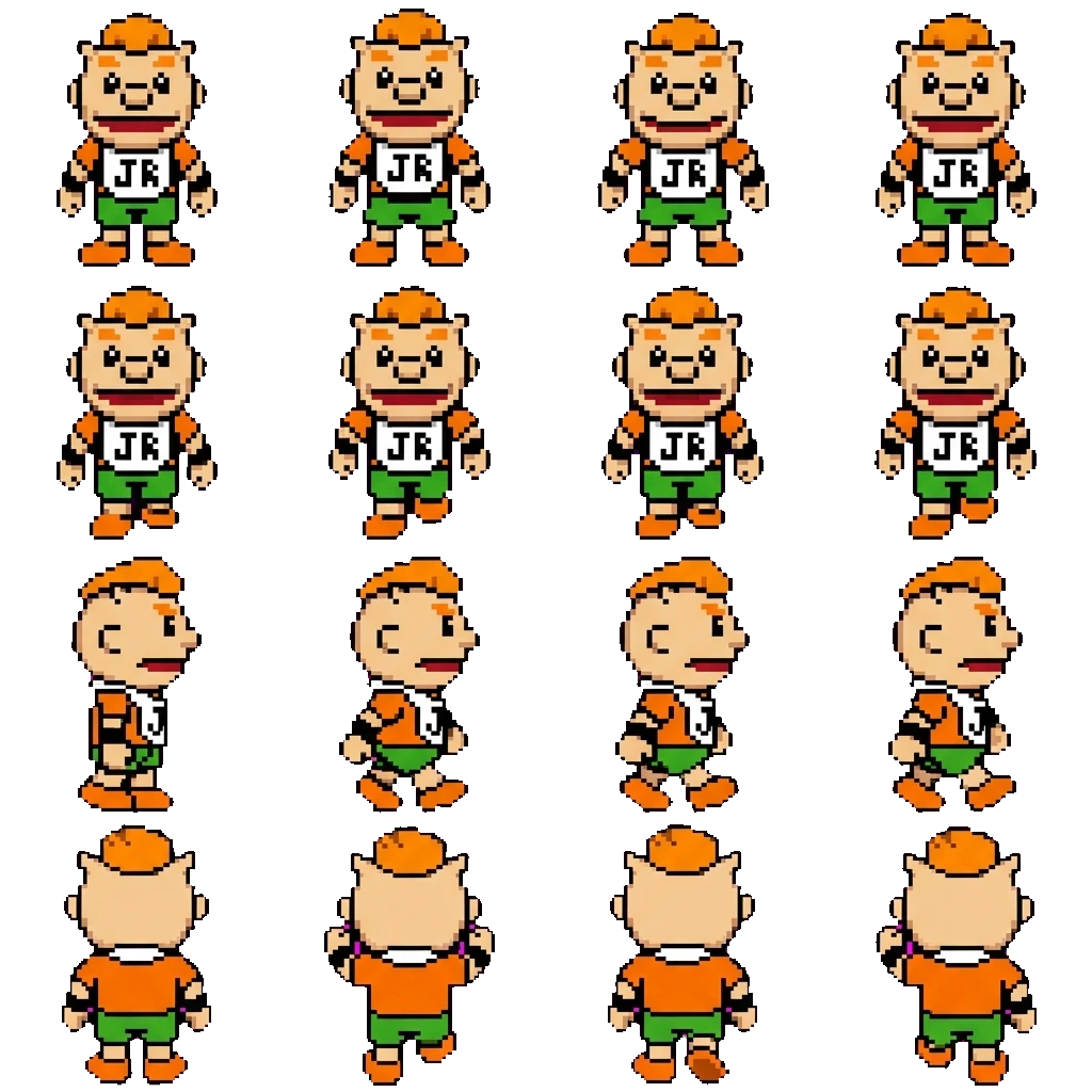 Junior movement sprite
