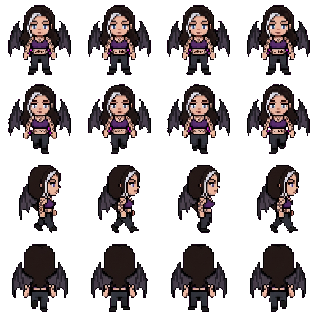 Agatha Harkness movement sprite