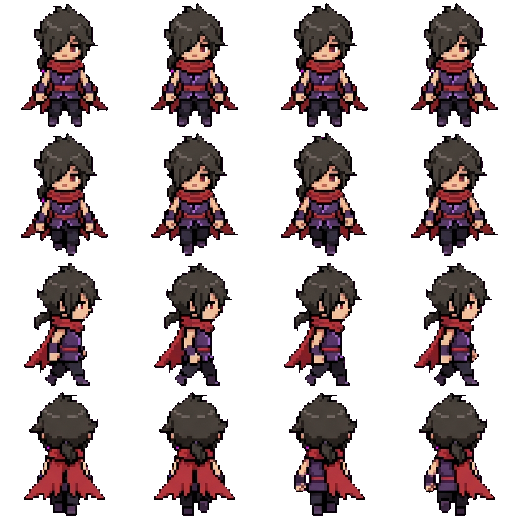 Flint movement sprite
