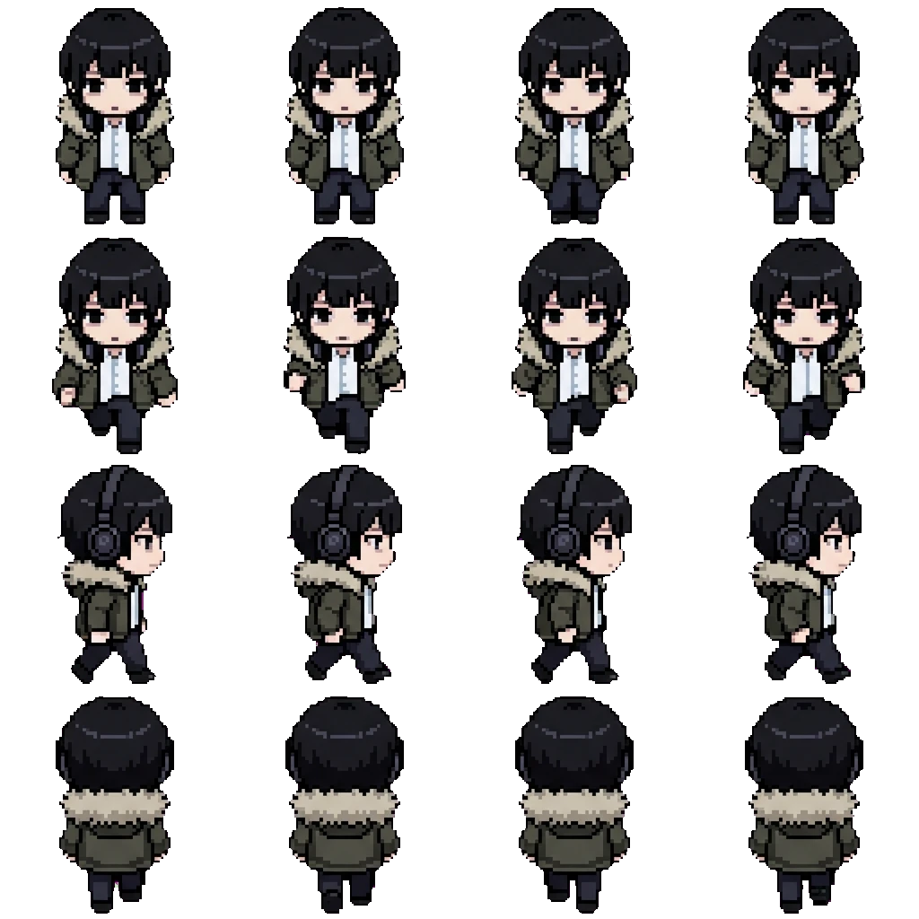 Charlie Mitchell movement sprite