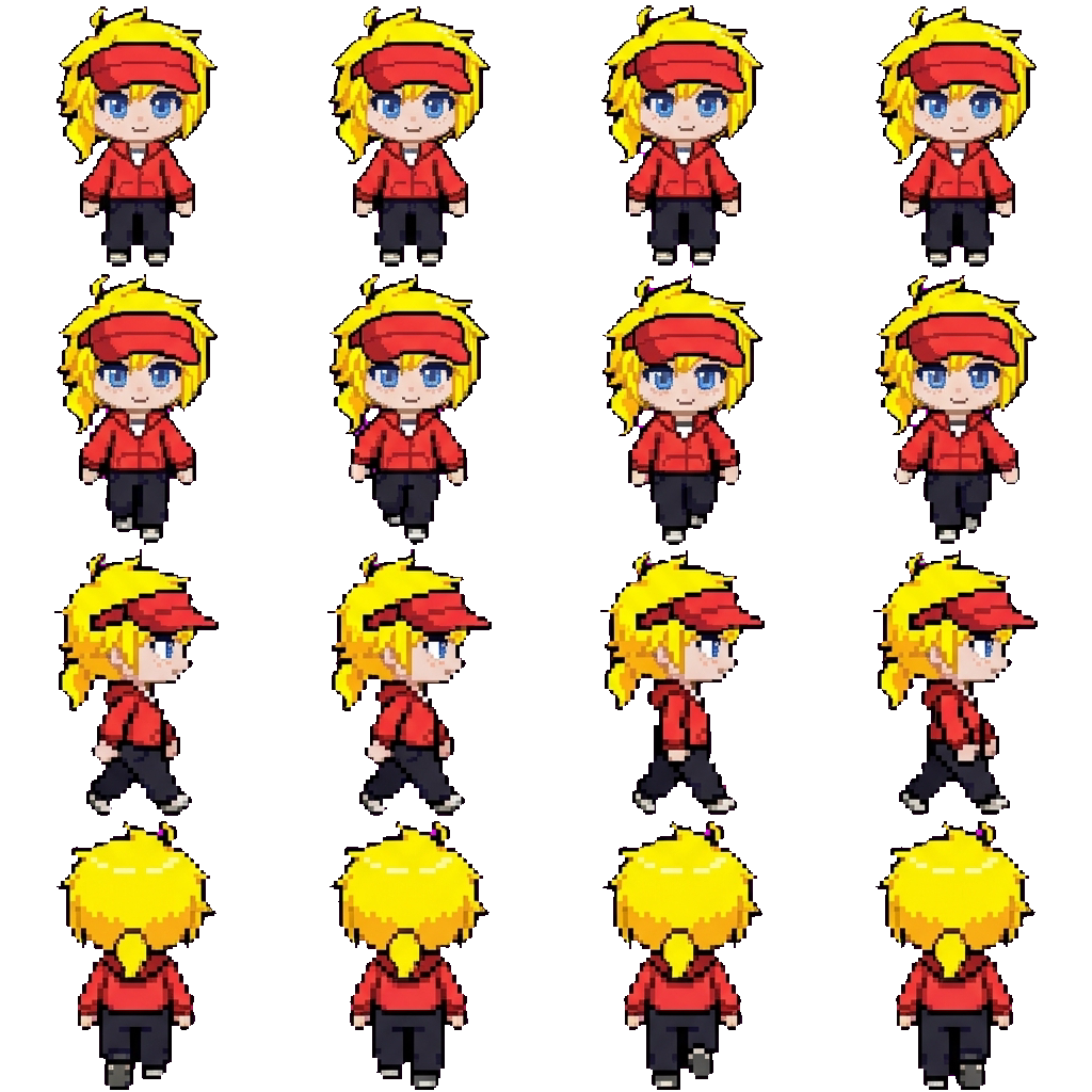 Elliot movement sprite