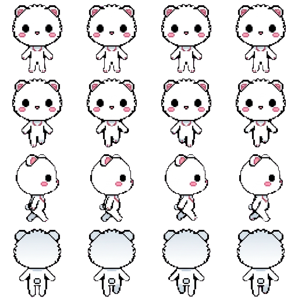 Cucurucho movement sprite