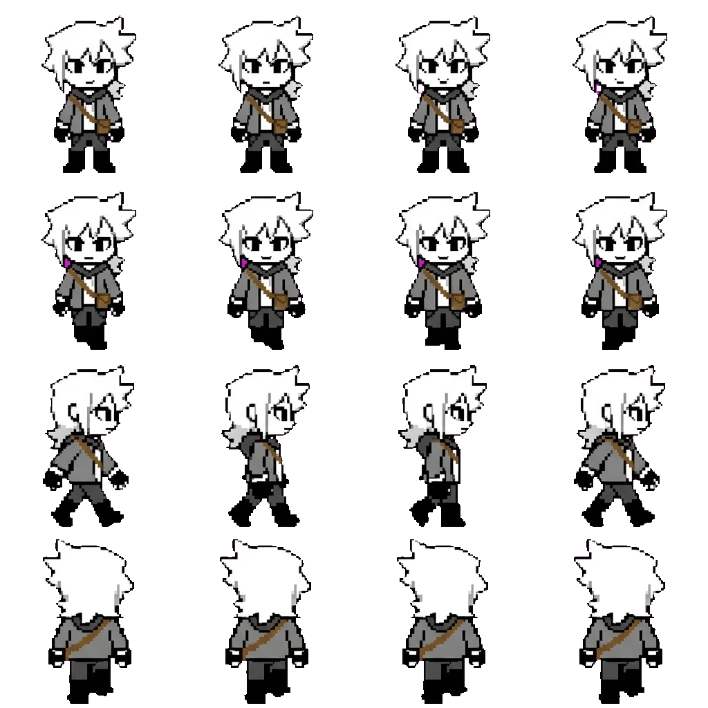 Nisa movement sprite