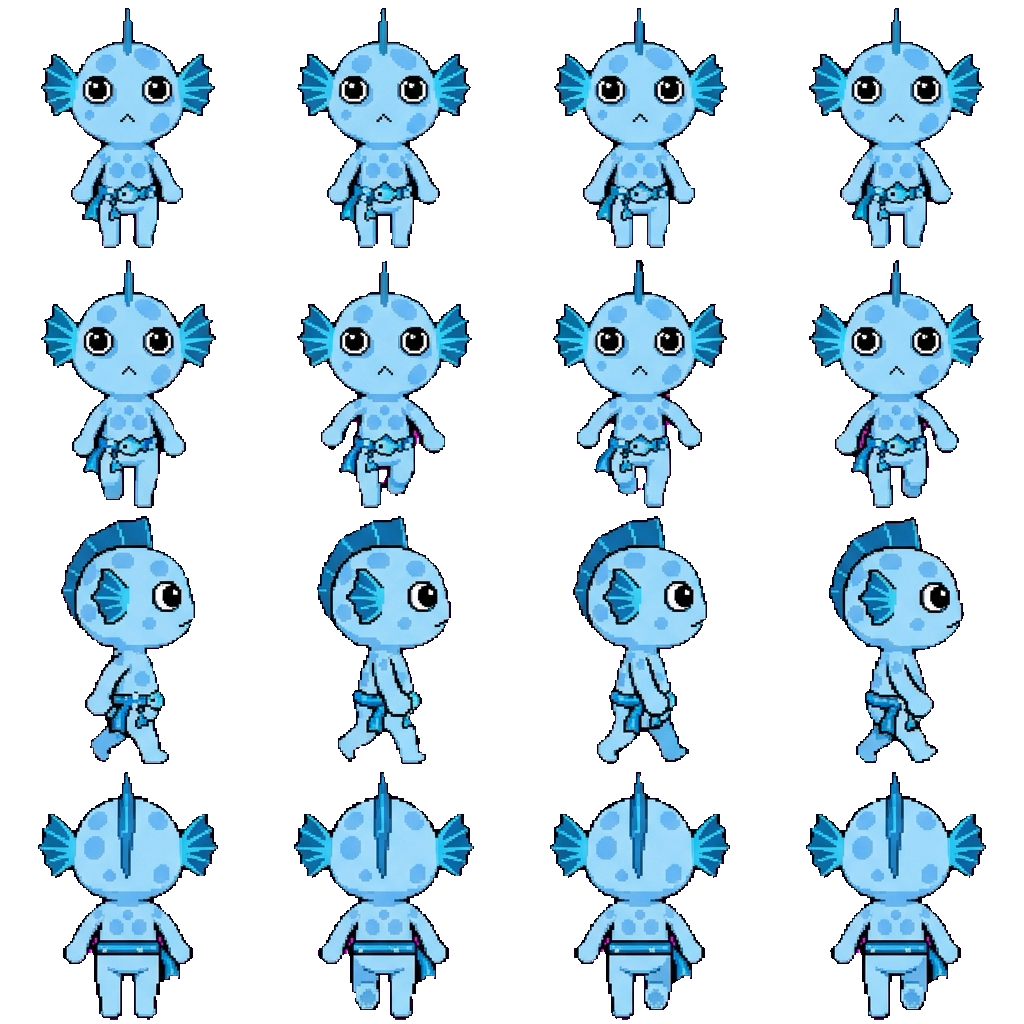 Wanda Star movement sprite