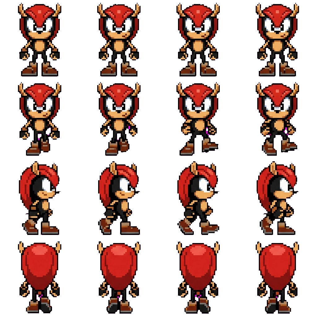 Mighty movement sprite